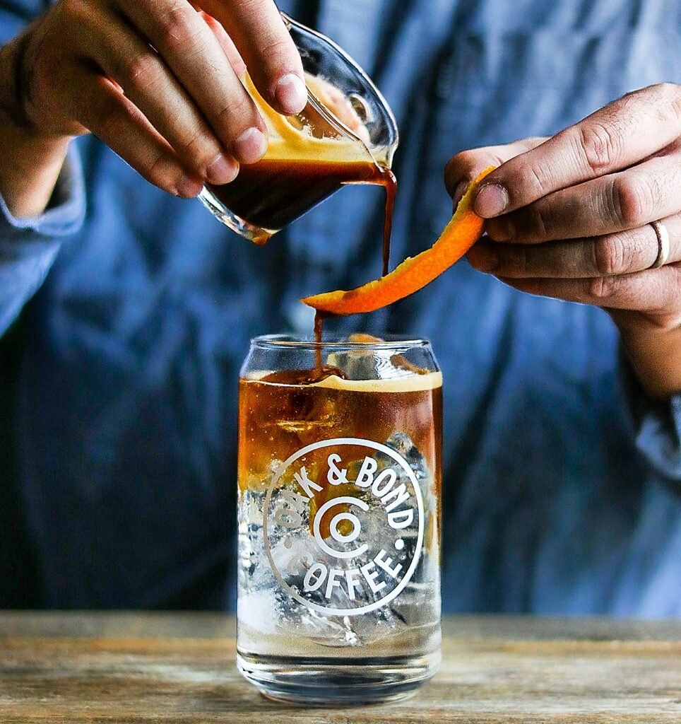 Iced Orange Espresso Tonic's certainly hit the spot! Crisp, Cool, and extra delicious crafted with our Single Origin Guatemala Coffee!